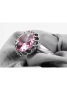Sterling silver 925 Amethyst Ring Vintage style vrc035s